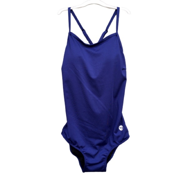athletic one piece swimsuit with built in bra